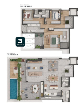 Imagem Apartamento com 3 Quartos à Venda, 172 m² em Batel - Curitiba