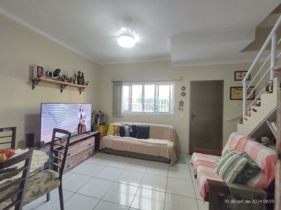 Casa com 2 Quartos à Venda, 90 m² em Guilhermina - Praia Grande