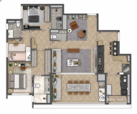 Imagem Apartamento com 4 Quartos à Venda, 132 m² em Vila Clementino - São Paulo