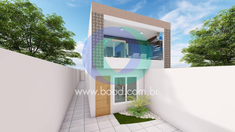 Imagem Casa com 3 Quartos à Venda, 200 m² em Aparecida - Santos Imagem Casa com 3 Quartos à Venda, 200 m² em Aparecida - Santos