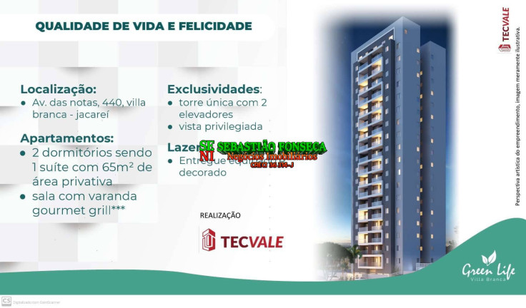 Imagem Apartamento com 2 Quartos à Venda, 65 m² em Loteamento Villa Branca - Jacareí Imagem Apartamento com 2 Quartos à Venda, 65 m² em Loteamento Villa Branca - Jacareí