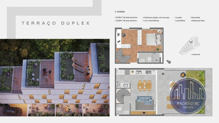 Imagem Apartamento com 1 Quarto à Venda, 23 m² em Portão - Curitiba