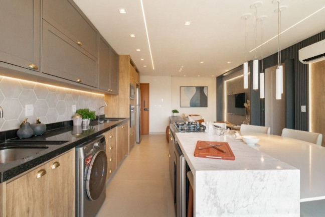 Imagem Apartamento com 3 Quartos à Venda, 73 m² em Vila Rosa - Goiânia