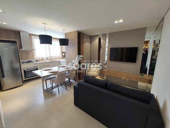 Imagem Apartamento com 2 Quartos à Venda, 55 m² em Três Vendas - Pelotas