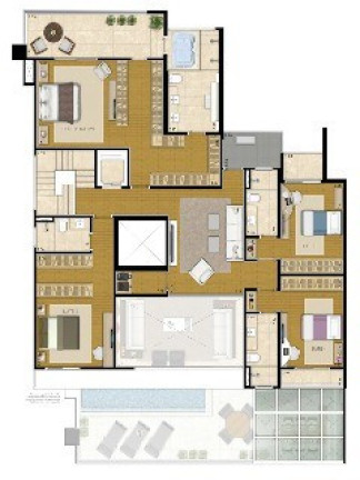 Imagem Apartamento com 4 Quartos à Venda, 280 m² em Jardim Anália Franco - São Paulo