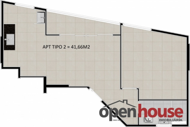 Imagem Flat com 1 Quarto à Venda, 47 m² em Ponta Negra - Natal