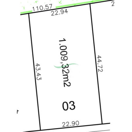 Terreno em Condomínio à Venda, 1.009 m² em Centro - Cabreúva