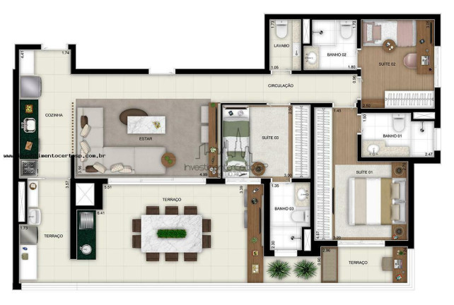 Imagem Apartamento com 3 Quartos à Venda, 118 m² em Quarta Parada - São Paulo