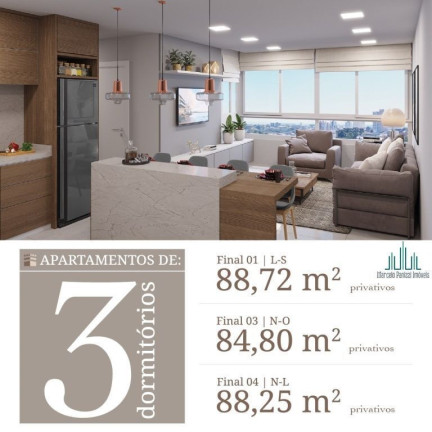 Imagem Apartamento com 3 Quartos à Venda, 84 m² em Universitário - Bento Gonçalves