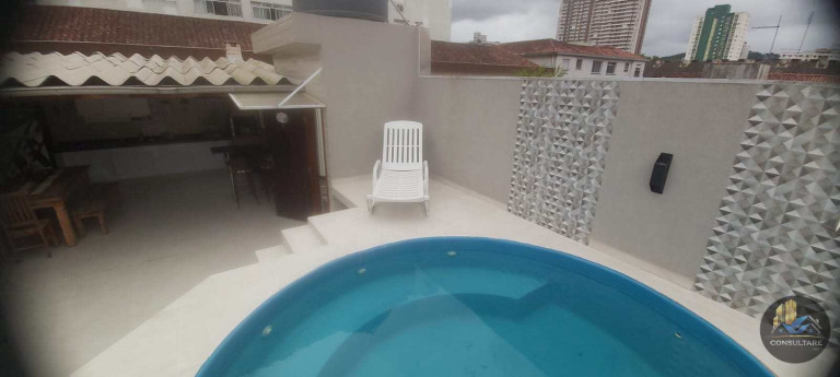 Imagem Casa com 3 Quartos à Venda, 136 m² em Boqueirão - Santos Imagem Casa com 3 Quartos à Venda, 136 m² em Boqueirão - Santos