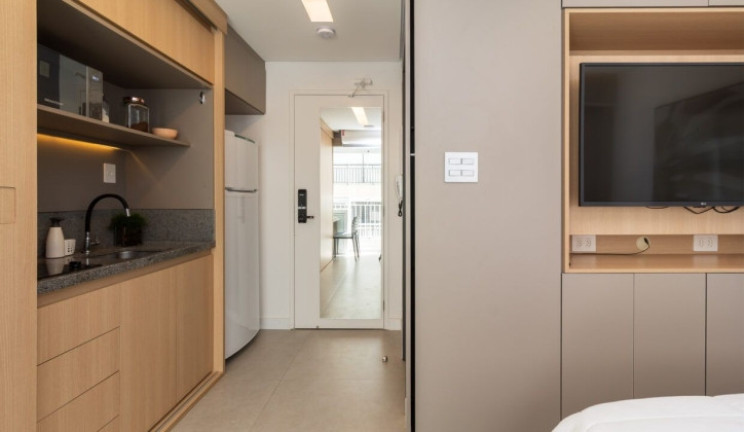 Imagem Apartamento com 1 Quarto para Alugar, 20 m² em Bela Vista - São Paulo Imagem Apartamento com 1 Quarto para Alugar, 20 m² em Bela Vista - São Paulo