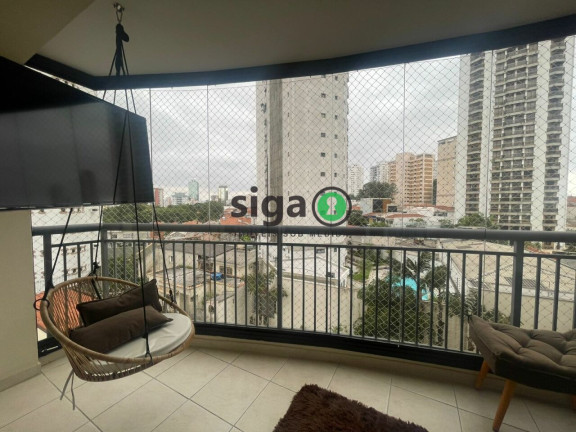 Imagem Apartamento com 3 Quartos para Alugar, 121 m² em Anália Franco - São Paulo Imagem Apartamento com 3 Quartos para Alugar, 121 m² em Anália Franco - São Paulo