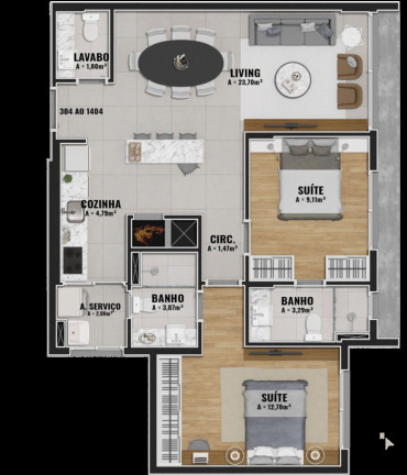 Imagem Imóvel com 2 Quartos à Venda, 61 m² em Jardim Botânico - Porto Alegre Imagem Imóvel com 2 Quartos à Venda, 61 m² em Jardim Botânico - Porto Alegre