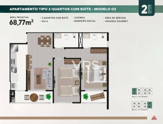 Imagem Apartamento com 2 Quartos à Venda, 63 m² em Várzea - Teresópolis Imagem Apartamento com 2 Quartos à Venda, 63 m² em Várzea - Teresópolis
