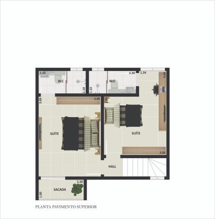 Imagem Imóvel com 2 Quartos à Venda, 85 m² em Vila Atlântica - Mongaguá
