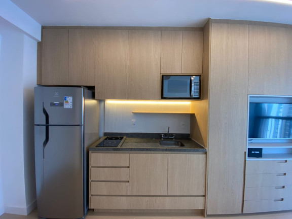 Imagem Apartamento com 1 Quarto para Alugar, 25 m² em Brooklin - São Paulo Imagem Apartamento com 1 Quarto para Alugar, 25 m² em Brooklin - São Paulo