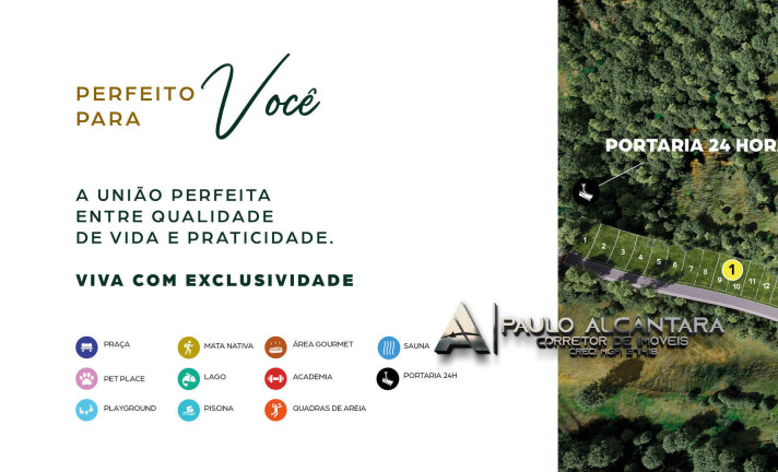 Imagem Terreno em Condomínio à Venda, 360 m² em Estancia Do Lago - Santana Do Paraíso Imagem Terreno em Condomínio à Venda, 360 m² em Estancia Do Lago - Santana Do Paraíso