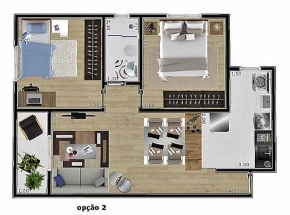 Imagem Apartamento com 2 Quartos à Venda, 60 m² em Demarchi - São Bernardo Do Campo Imagem Apartamento com 2 Quartos à Venda, 60 m² em Demarchi - São Bernardo Do Campo
