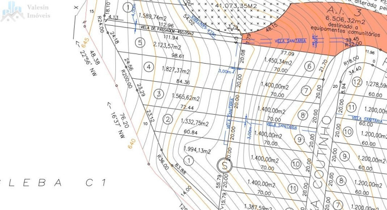 Terreno à Venda, 1.827 m² em Qintas De Terracota - Indaiatuba