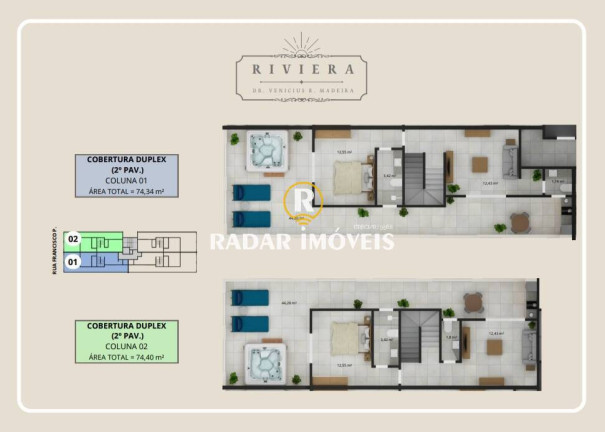 Imagem Apartamento com 2 Quartos à Venda, 83 m² em Vila Nova - Cabo Frio