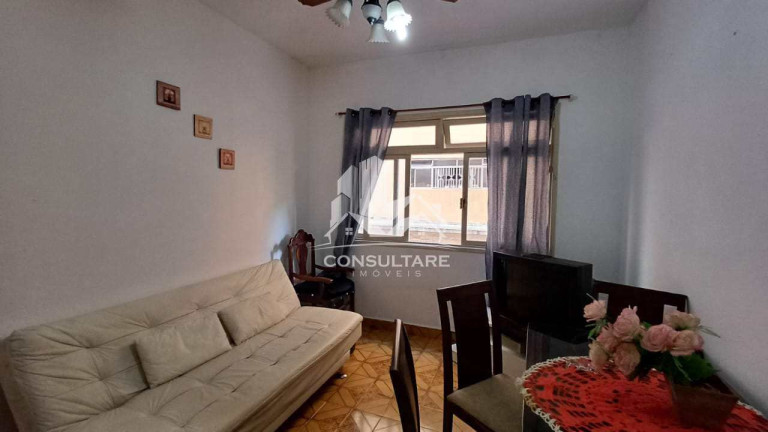 Imagem Apartamento com 1 Quarto para Alugar, 45 m² em José Menino - Santos Imagem Apartamento com 1 Quarto para Alugar, 45 m² em José Menino - Santos
