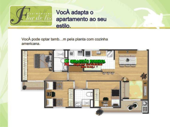 Imagem Apartamento com 3 Quartos à Venda, 83 m² em Jardim América - São José Dos Campos Imagem Apartamento com 3 Quartos à Venda, 83 m² em Jardim América - São José Dos Campos