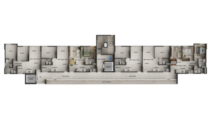 Imagem Apartamento com 2 Quartos à Venda, 45 m² em Campo Grande - Recife