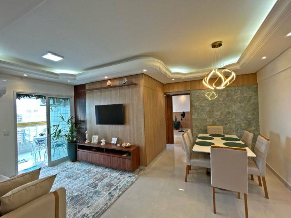 Imagem Apartamento com 2 Quartos para Alugar,  em Aviação - Praia Grande