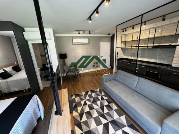 Imagem Apartamento com 1 Quarto para Alugar, 77 m² em Chácara Santo Antônio (zona Sul) - São Paulo