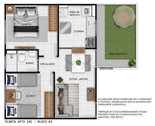 Imagem Apartamento com 2 Quartos à Venda, 42 m² em Caguassu - Sorocaba