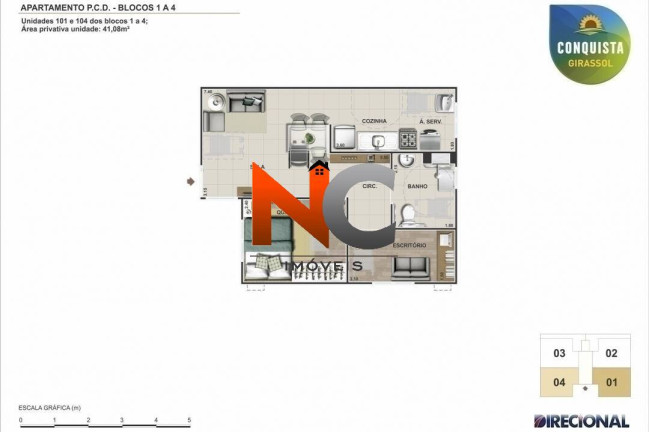 Imagem Apartamento com 2 Quartos à Venda, 42 m² em Campo Grande - Rio De Janeiro Imagem Apartamento com 2 Quartos à Venda, 42 m² em Campo Grande - Rio De Janeiro