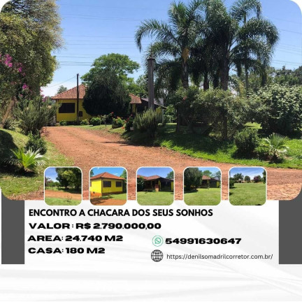 Imóvel com 3 Quartos à Venda, 24.740 m² em Centro - Selbach