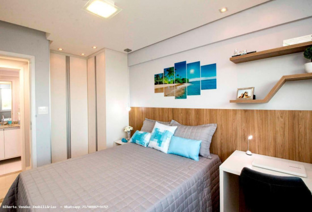 Imagem Apartamento com 1 Quarto à Venda, 42 m² em Jaguaribe - Salvador