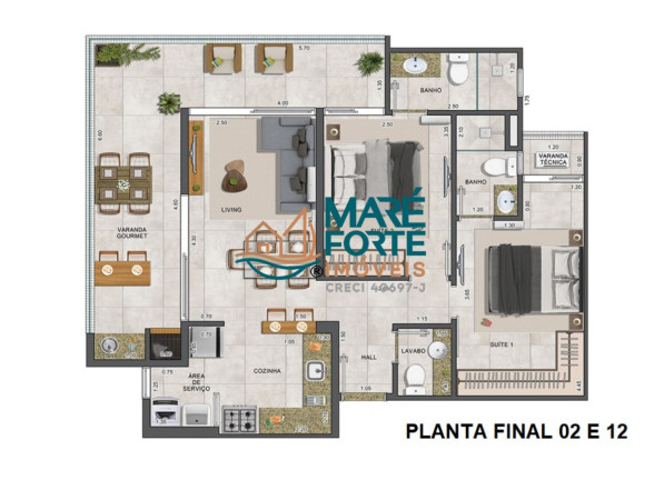Imagem Apartamento com 2 Quartos à Venda, 67 m² em Toninhas - Ubatuba Imagem Apartamento com 2 Quartos à Venda, 67 m² em Toninhas - Ubatuba