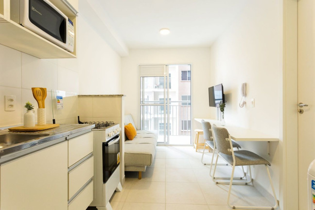 Apartamento com 1 Quarto para Alugar, 28 m² em Chácara Santo Antônio - São Paulo