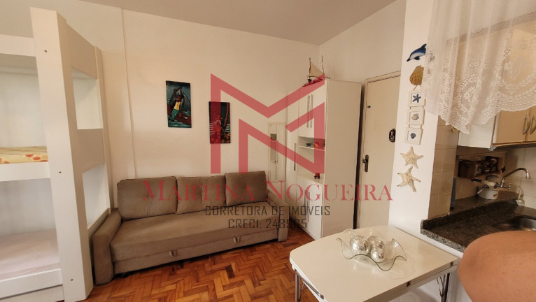 Imagem Kitnet com 1 Quarto à Venda, 30 m² em Pitangueiras - Guarujá