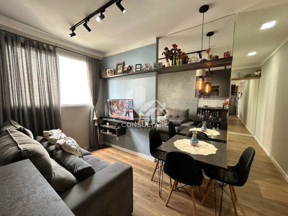 Imagem Apartamento com 2 Quartos à Venda, 43 m² em Areia Branca - Santos Imagem Apartamento com 2 Quartos à Venda, 43 m² em Areia Branca - Santos
