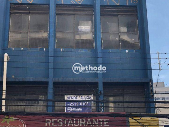 Sala Comercial à Venda ou Locação, 430 m² em Centro - Campinas