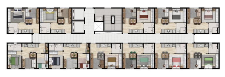 Imagem Imóvel com 2 Quartos à Venda, 32 m² em Vila Buarque - São Paulo