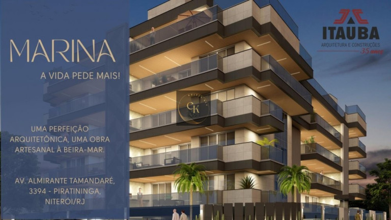 Imagem Apartamento com 2 Quartos à Venda, 150 m² em Piratininga - Niterói