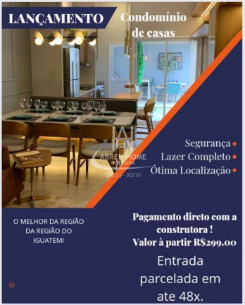 Casa de Condomínio à Venda, 