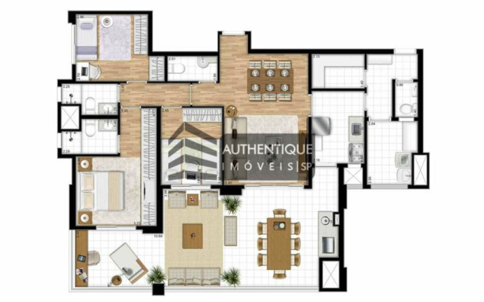 Imagem Apartamento com 3 Quartos à Venda, 133 m² em Mooca - São Paulo