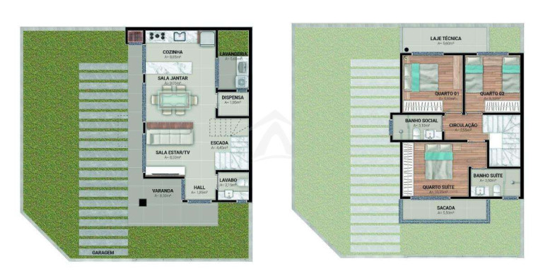 Sobrado com 3 Quartos à Venda, 97 m² em Cambiju - Itapoá