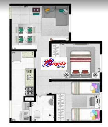 Imagem Apartamento com 2 Quartos à Venda, 45 m² em Jardim Petrópolis - Cotia Imagem Apartamento com 2 Quartos à Venda, 45 m² em Jardim Petrópolis - Cotia
