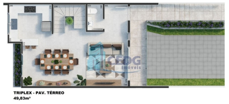 Imagem Casa de Condomínio com 3 Quartos à Venda, 112 m² em Abranches - Curitiba