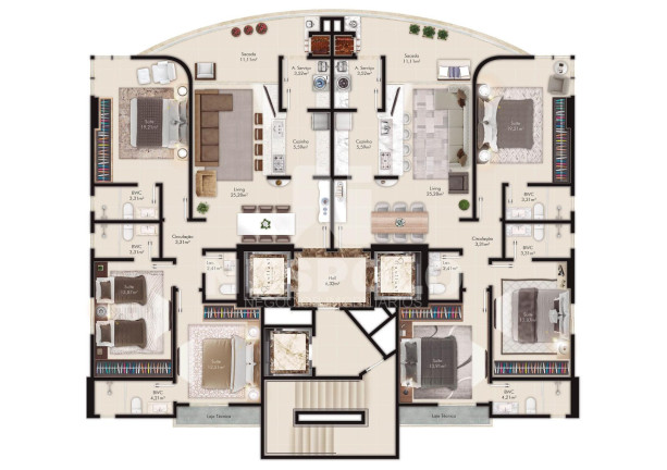 Imagem Apartamento à Venda, 128 m² em Meia Praia - Itapema