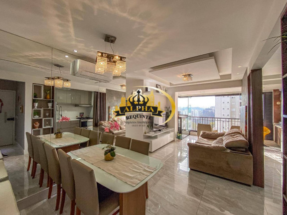 Apartamento com 3 Quartos para Alugar, 90 m² em Alphaville Empresarial - Barueri