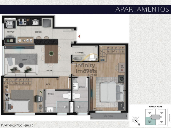 Imagem Apartamento com 2 Quartos à Venda, 60 m² em Lourdes - Belo Horizonte