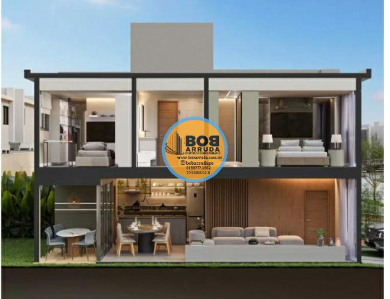 Casa com 3 Quartos à Venda, 102 m² em Comercial Norte - Bayeux