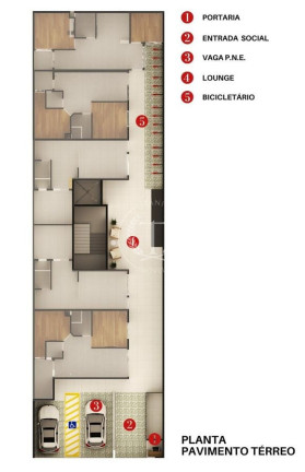 Imagem Apartamento com 1 Quarto à Venda, 25 m² em Cidade Patriarca - São Paulo